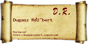 Dugasz Róbert névjegykártya